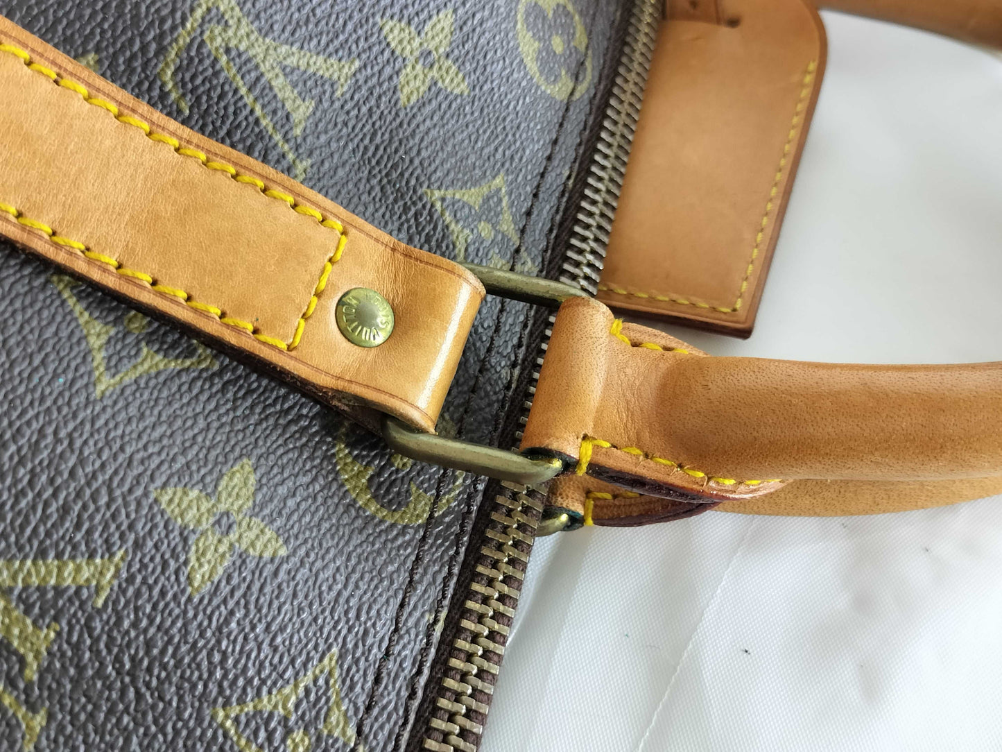 LOUIS VUITTON Monogram M41426 Keepall 50 Boston Bag