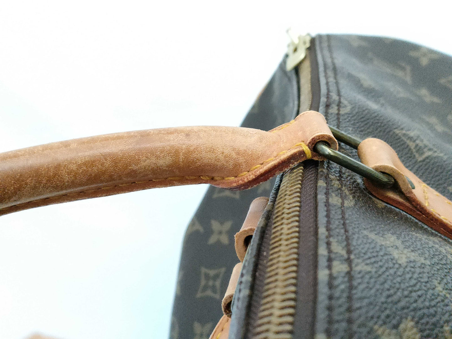 LOUIS VUITTON Monogram Keepall 55 Boston Bag