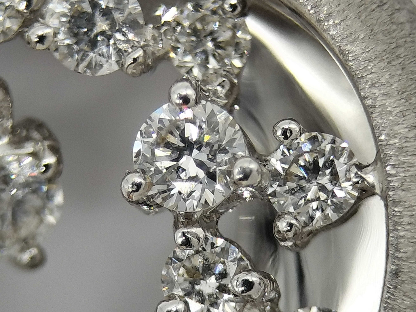 D0.32ct K18WG 6.0g Necklace