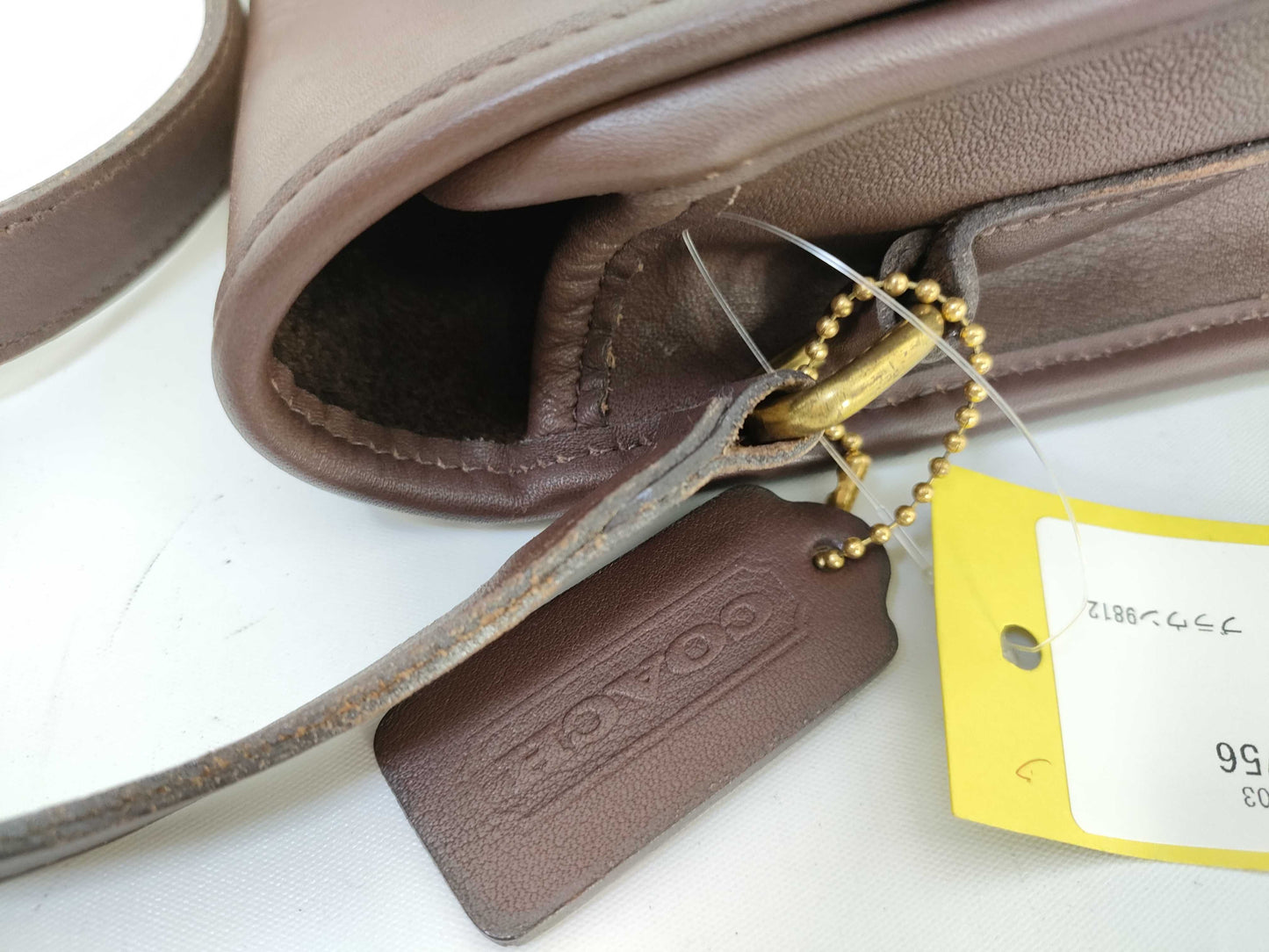 COACH Old Brown Shoulder Bag