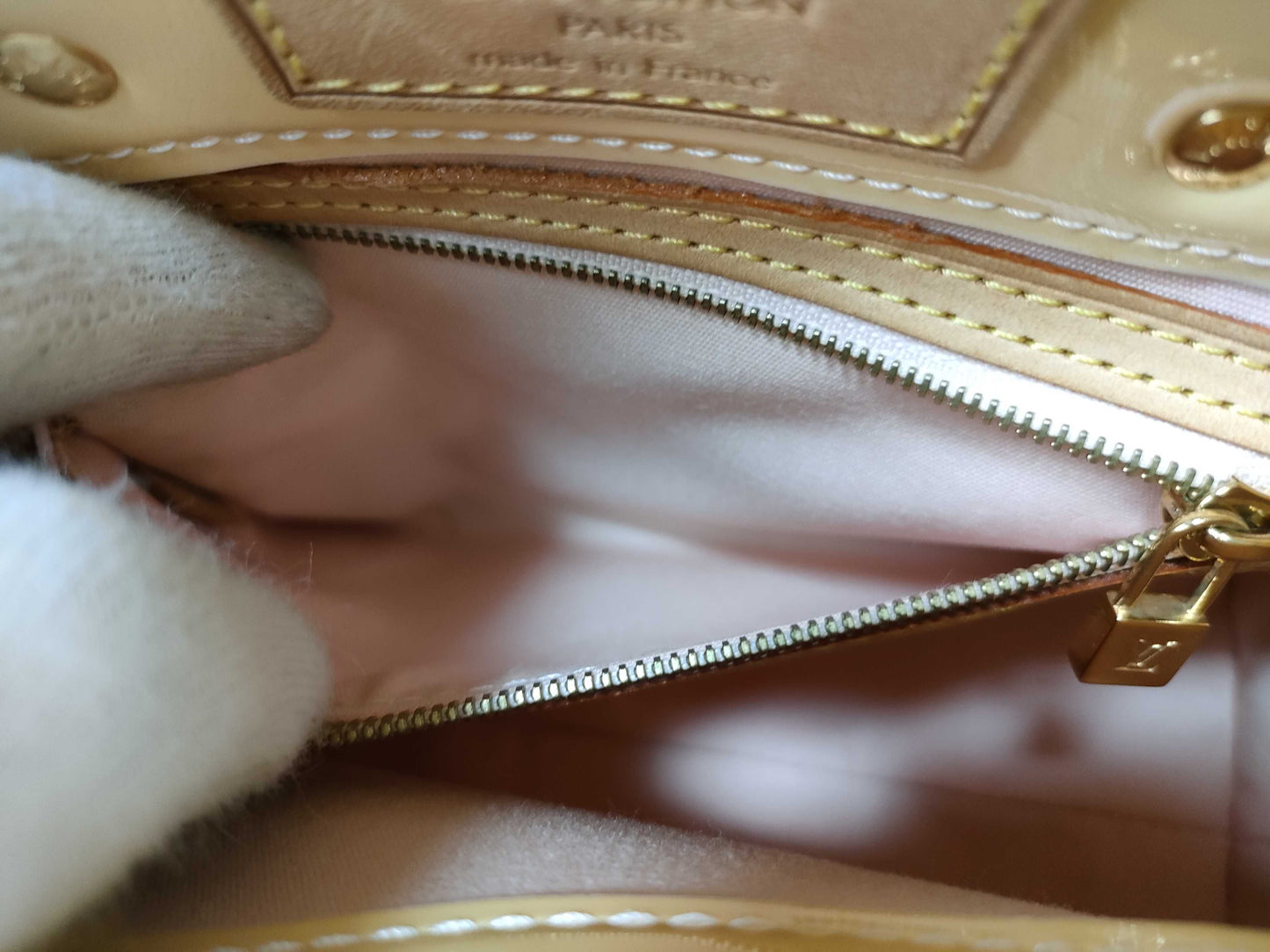 LOUIS VUITTON Vernis Lead PM Handbag