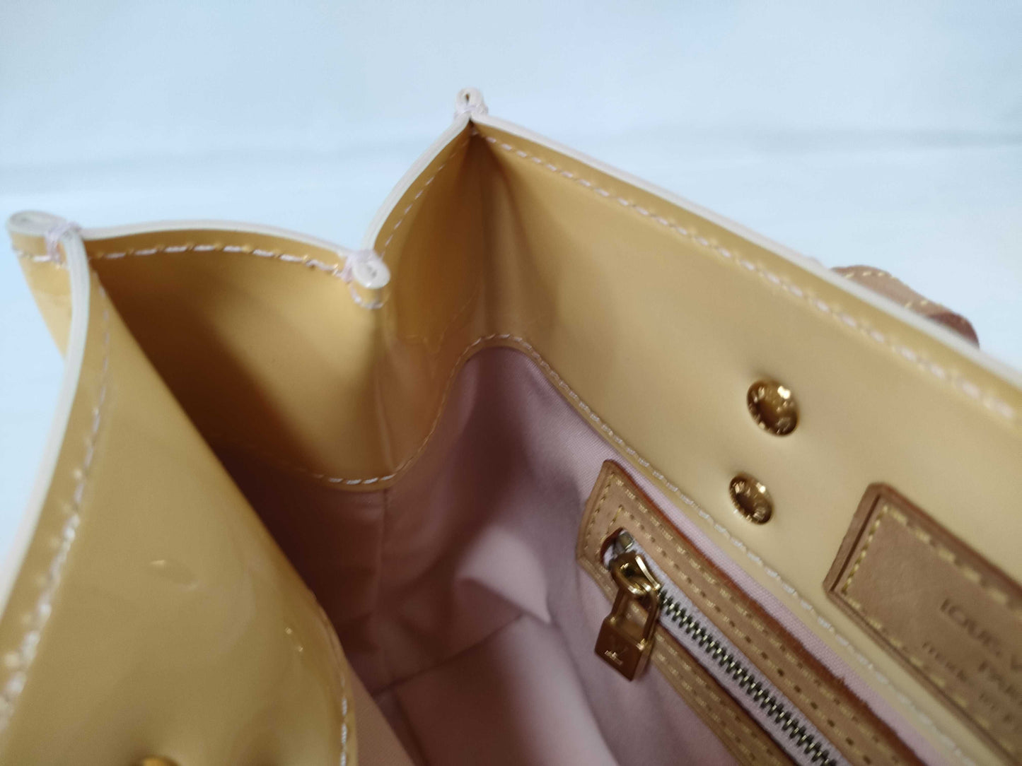LOUIS VUITTON Vernis Lead PM Handbag