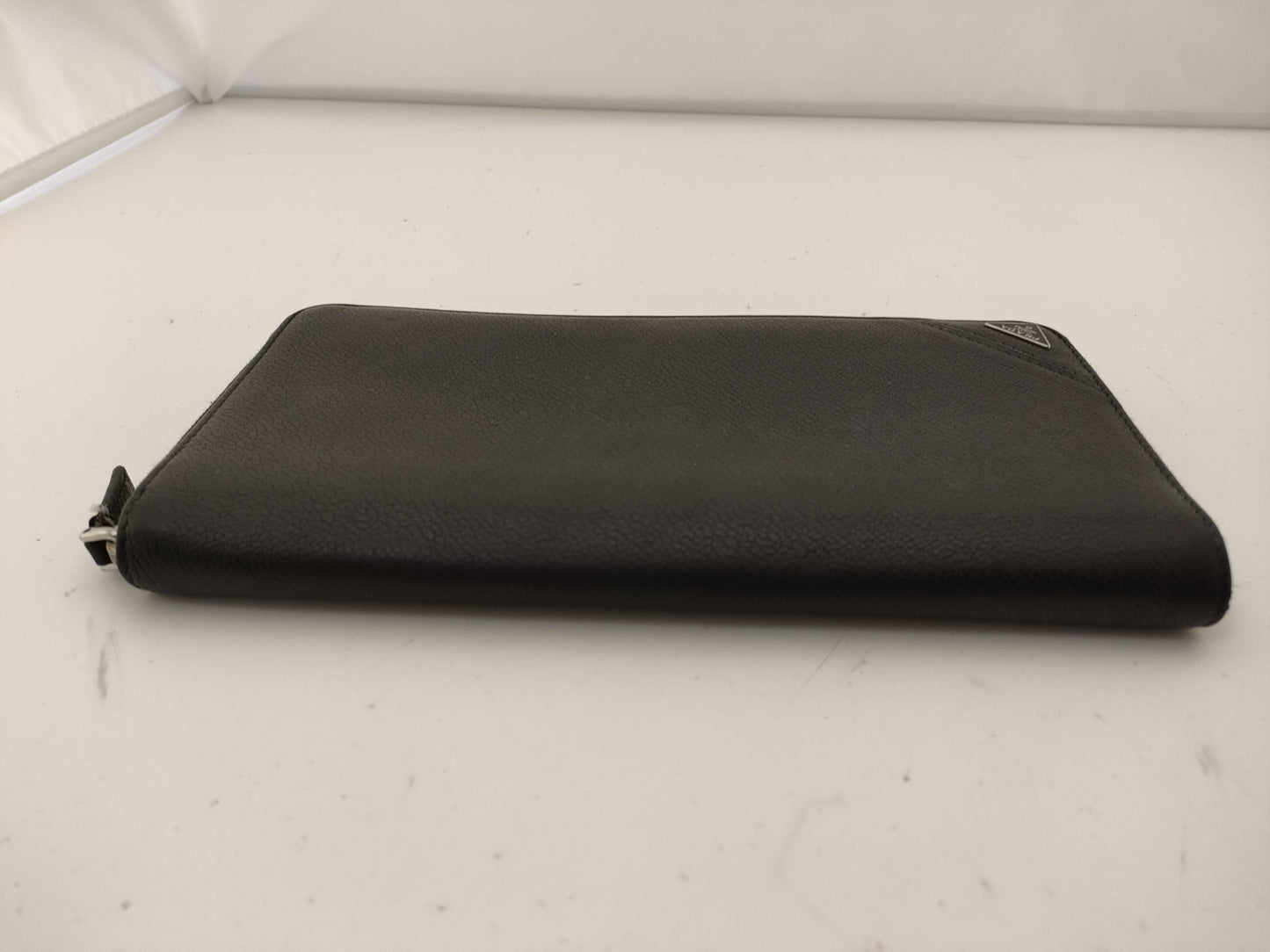 PRADA Wallet Round Zipper Large Size Wallet