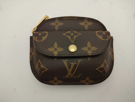 LOUIS VUITTON Monogram Porte Monnaie Schilling Coin Case
