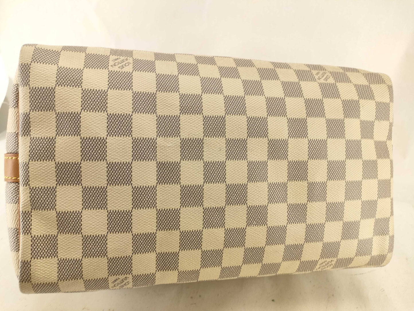 LOUIS VUITTON Damier Speedy 30 Damier Handbag Azur Handbag