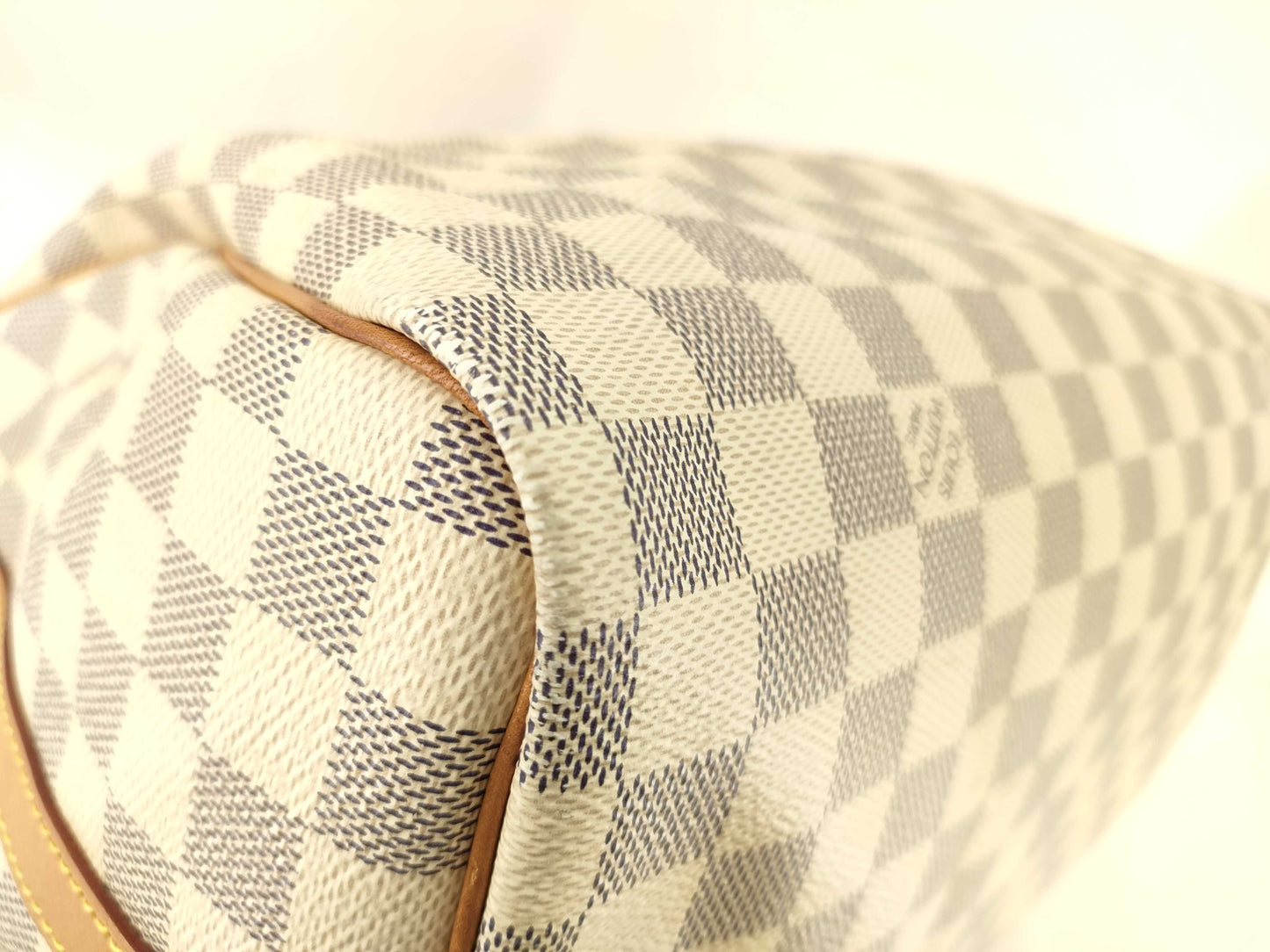 LOUIS VUITTON Damier Speedy 30 Damier Handbag Azur Handbag
