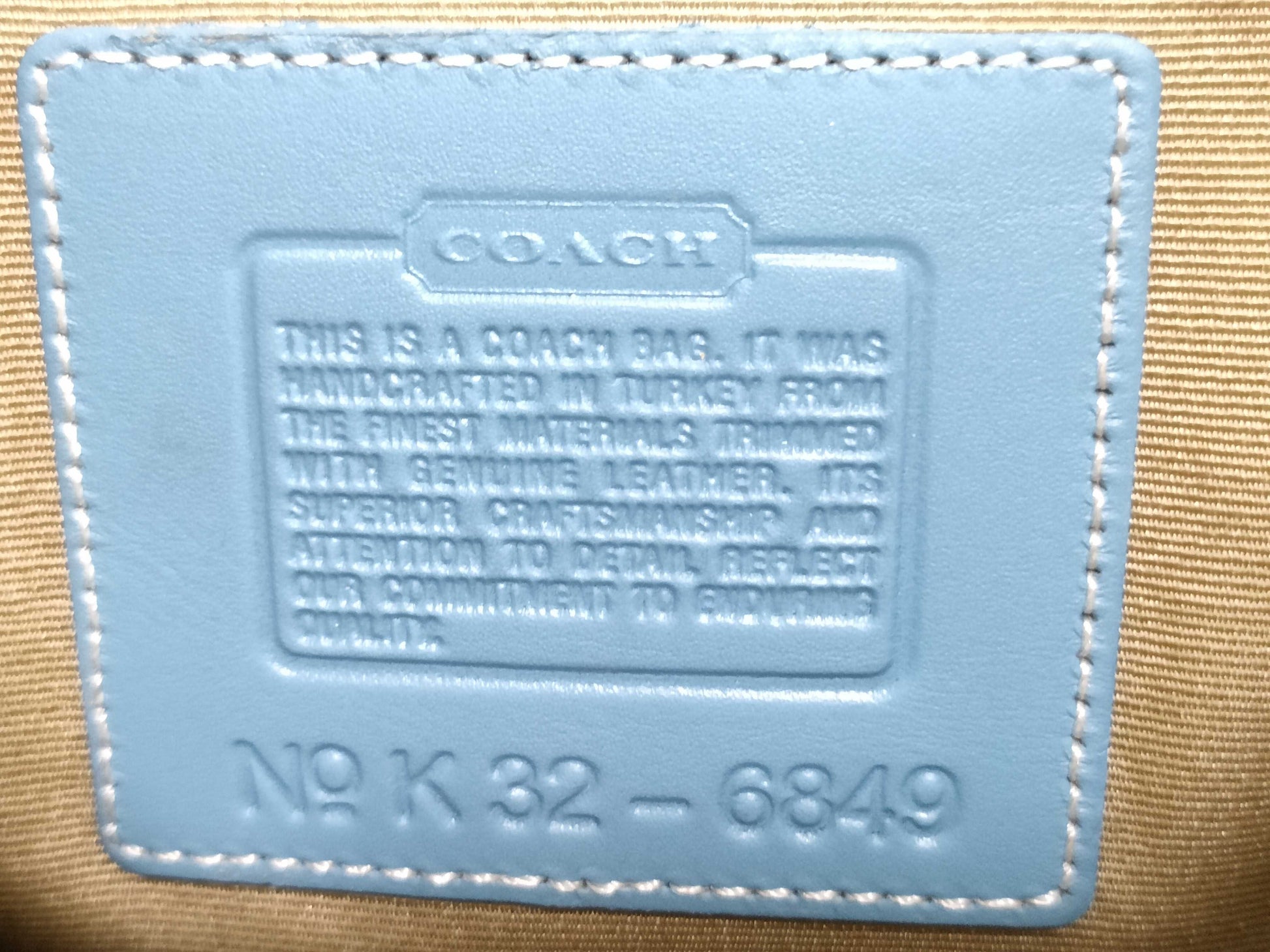 COACH Signature 3-Piece Shoulder Bag