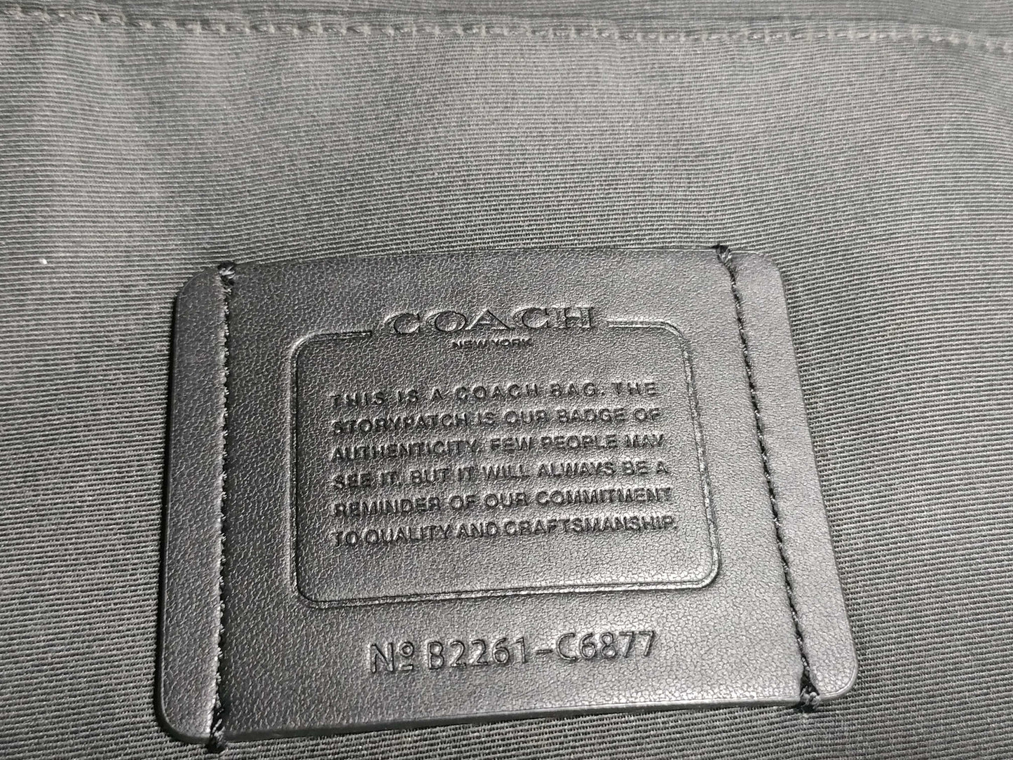 COACH, PORTER, and other men's handbags