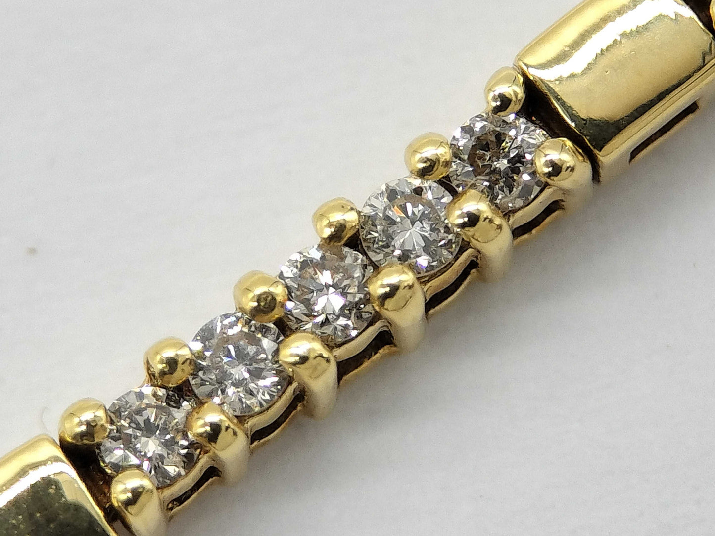 D1.00ct K18 6.8g Bracelet/Bangle