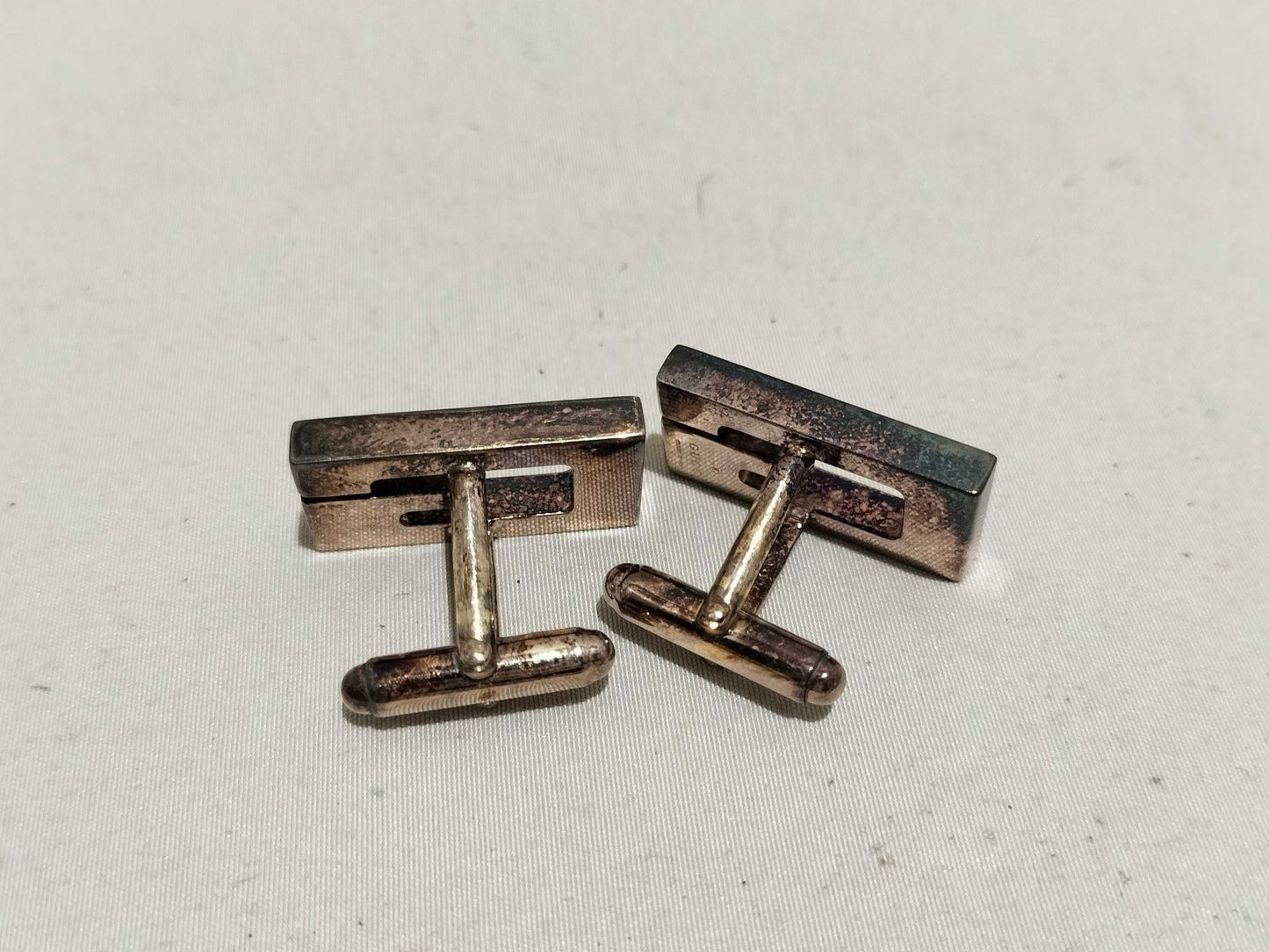 GUCCI 925/Cufflinks Set Tie Pin and Cufflinks
