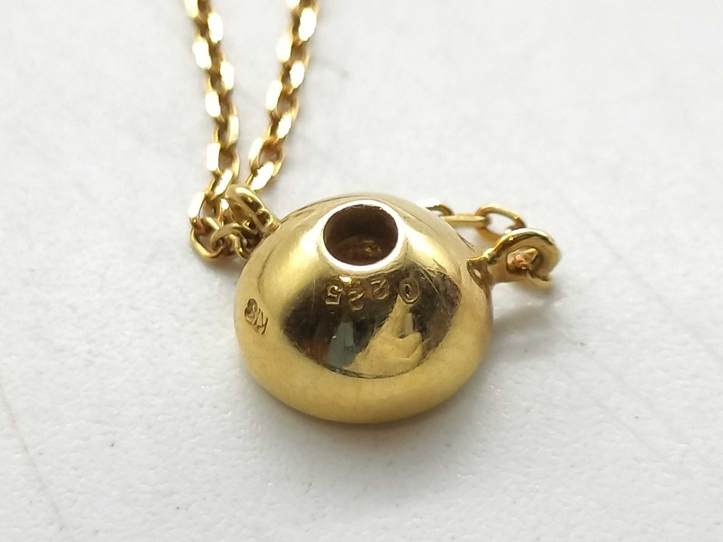 D0.225ct K18 2.1g Necklace