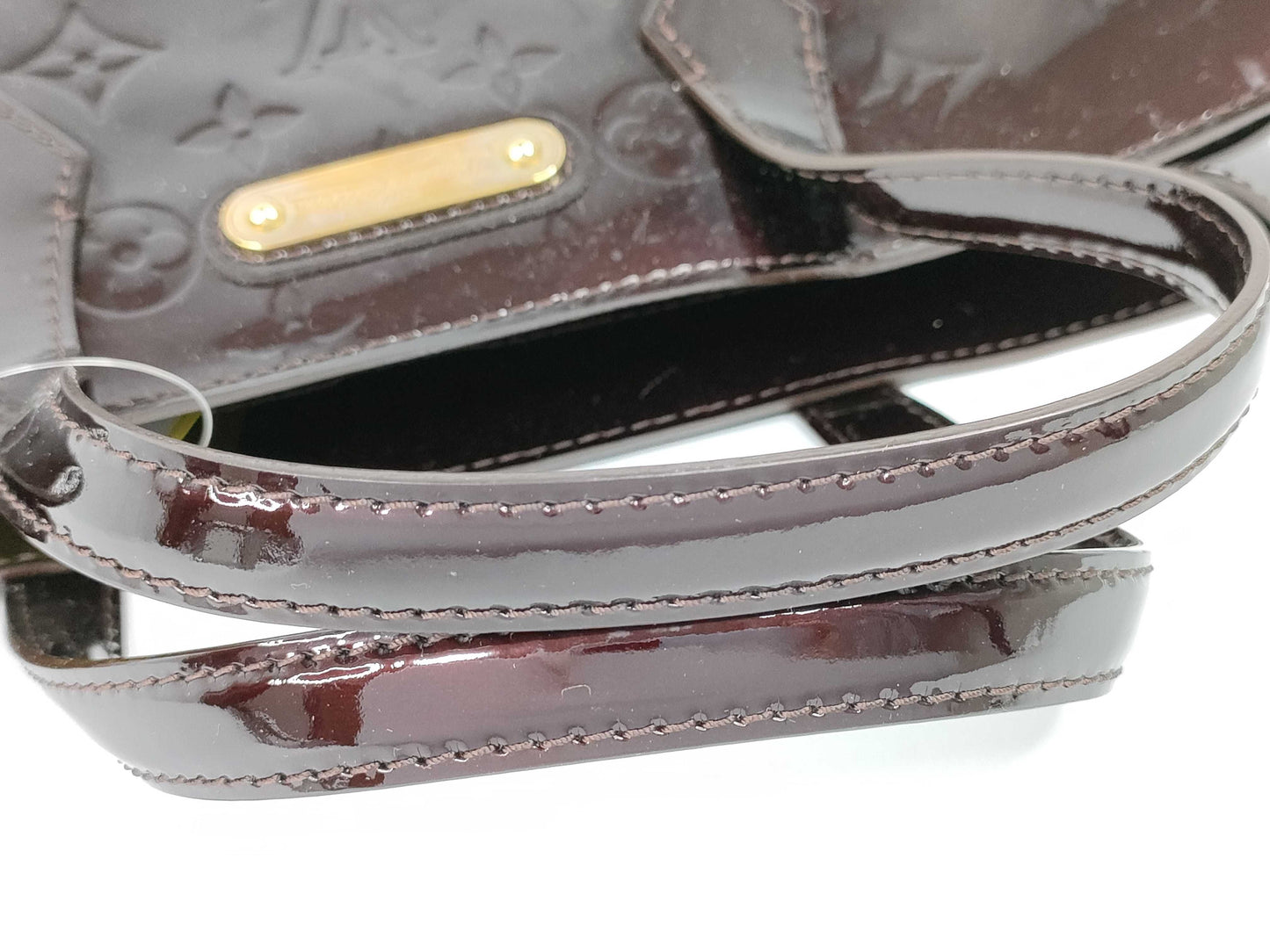 LOUIS VUITTON Vernis Wilshire PM M93641 Handbag