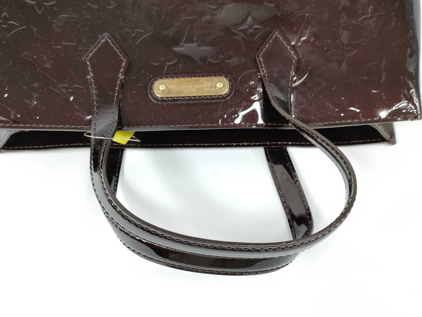 LOUIS VUITTON Vernis Wilshire PM M93641 Handbag