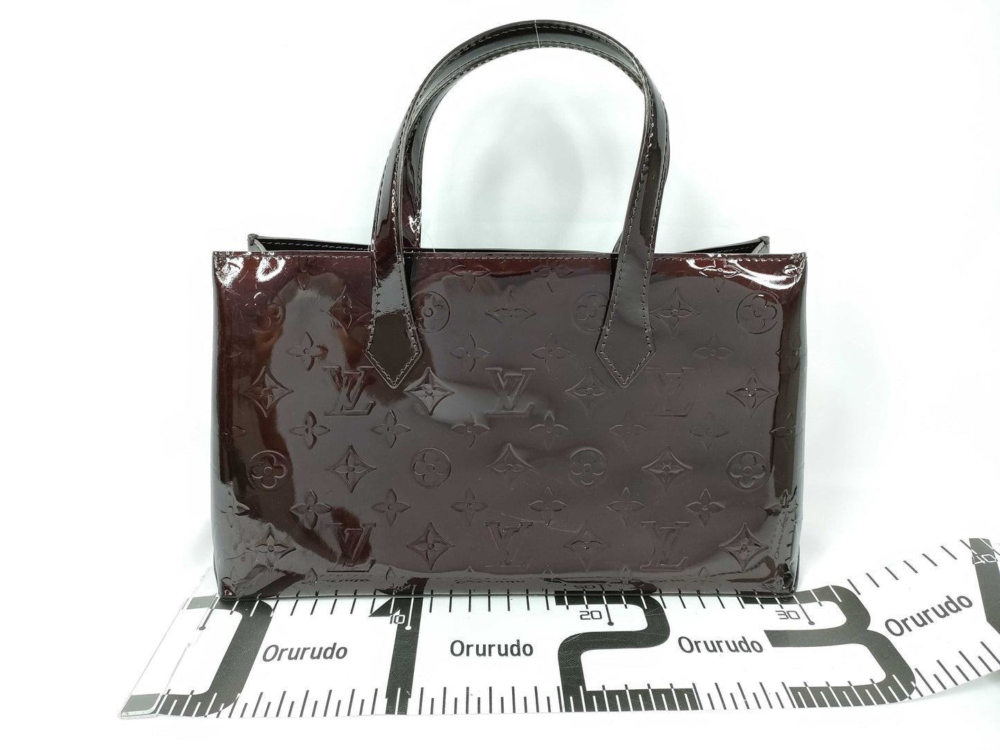 LOUIS VUITTON Vernis Wilshire PM M93641 Handbag