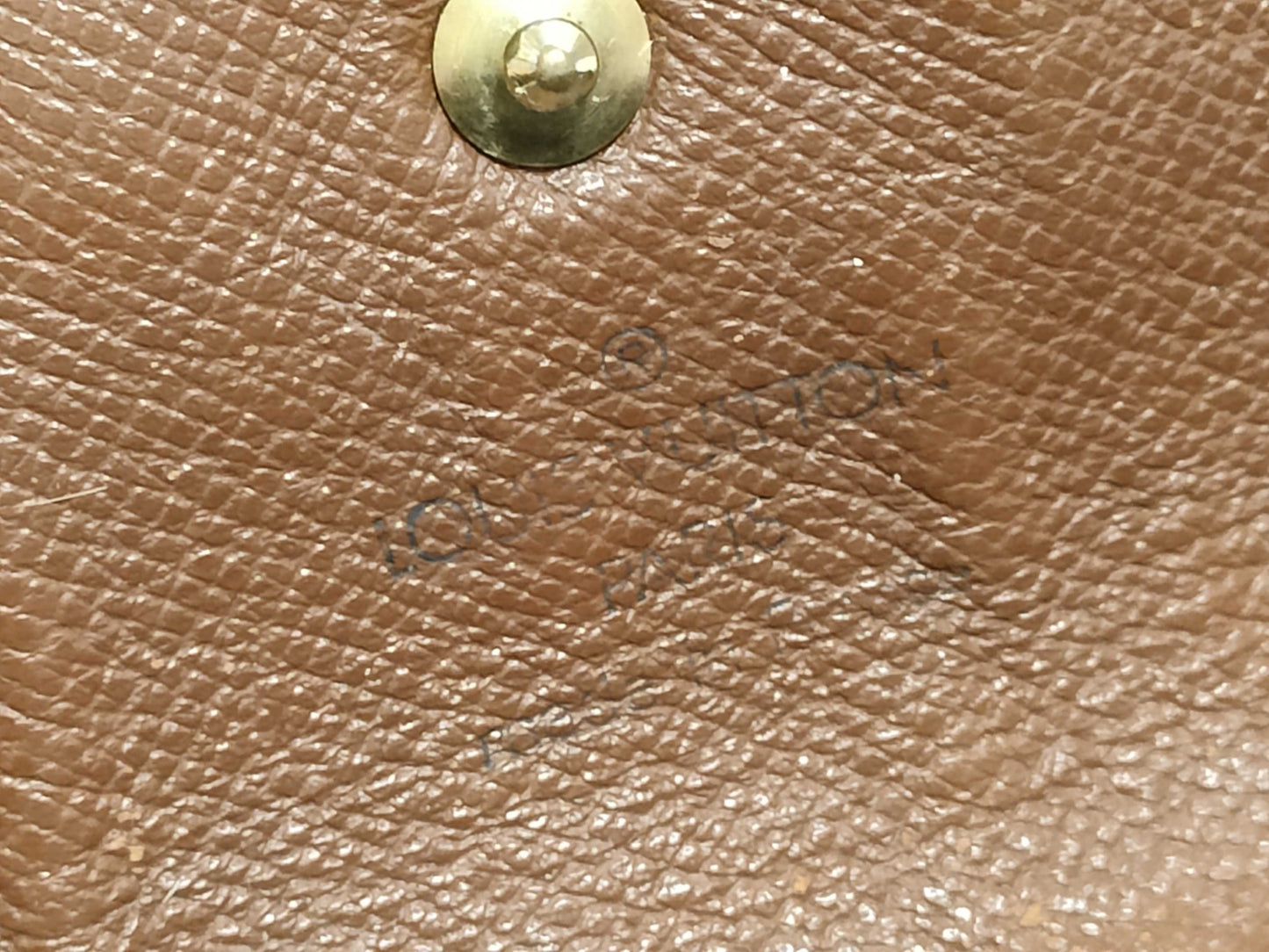 LOUIS VUITTON Monogram Folding Wallet