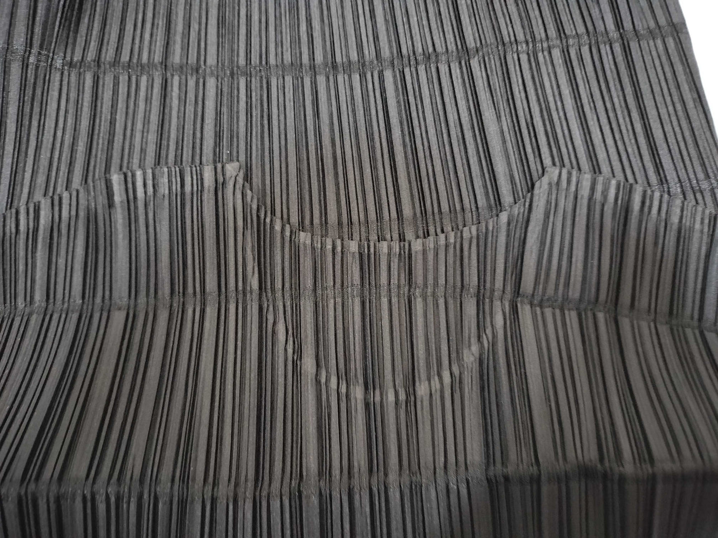 ISSEY MIYAKE Pleats Please Sleeveless Black Top