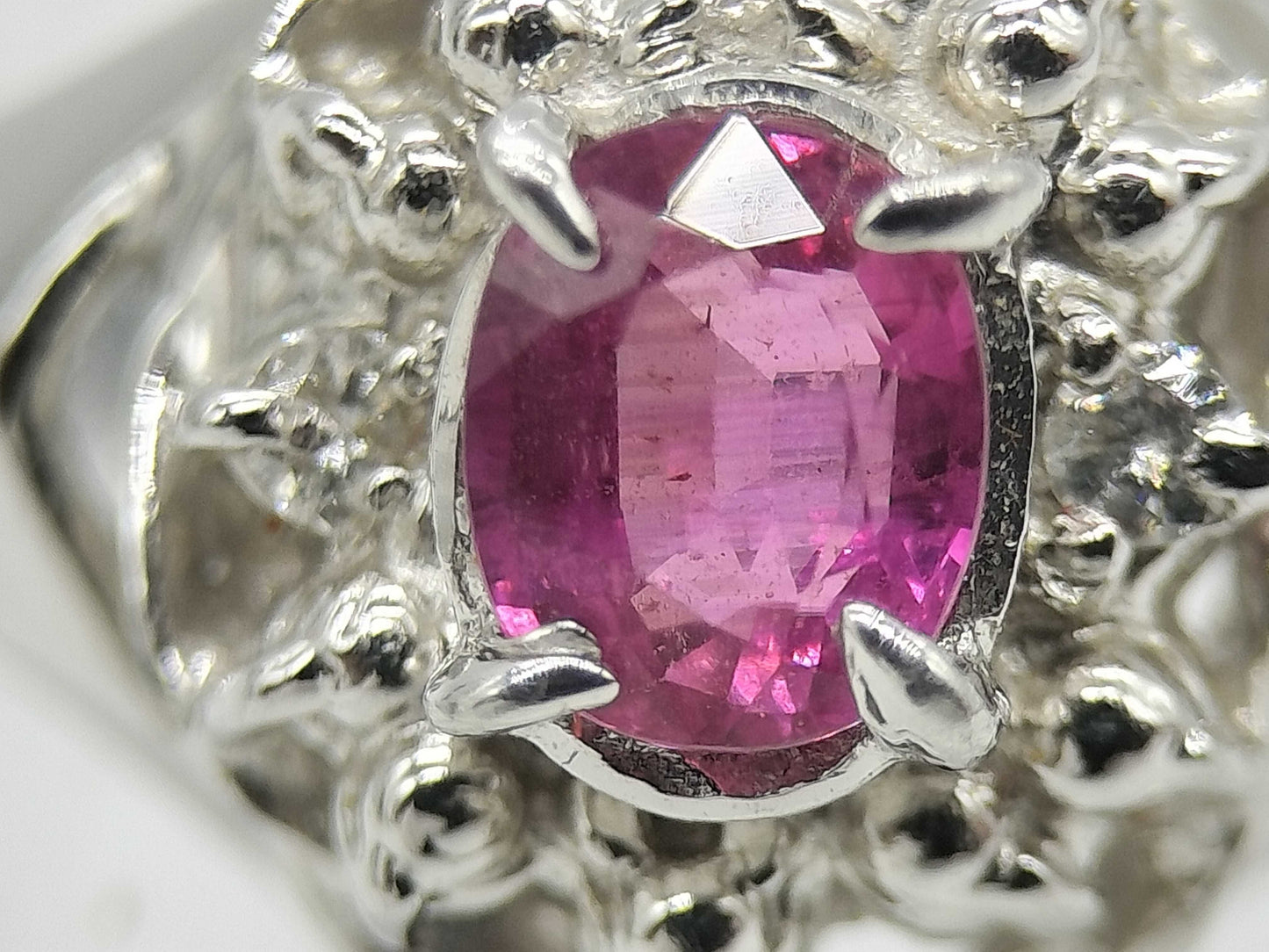 R0.27ct D0.02ct Pt900 2.8g Ring