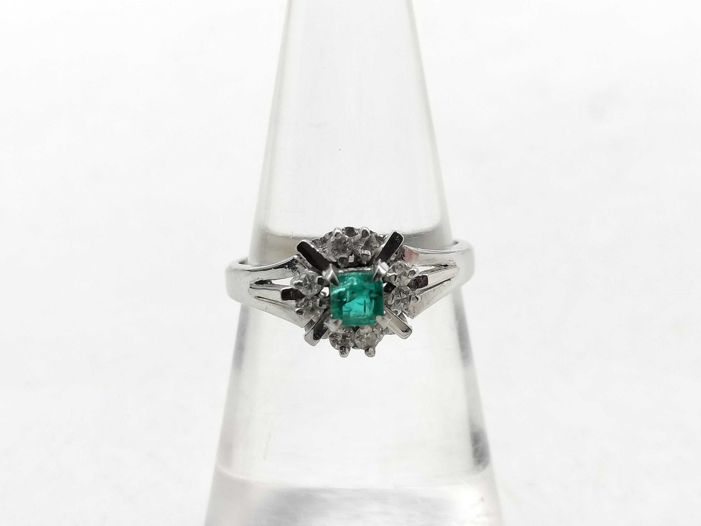 E0.21ct D0.16ct PM900 4.8g Ring