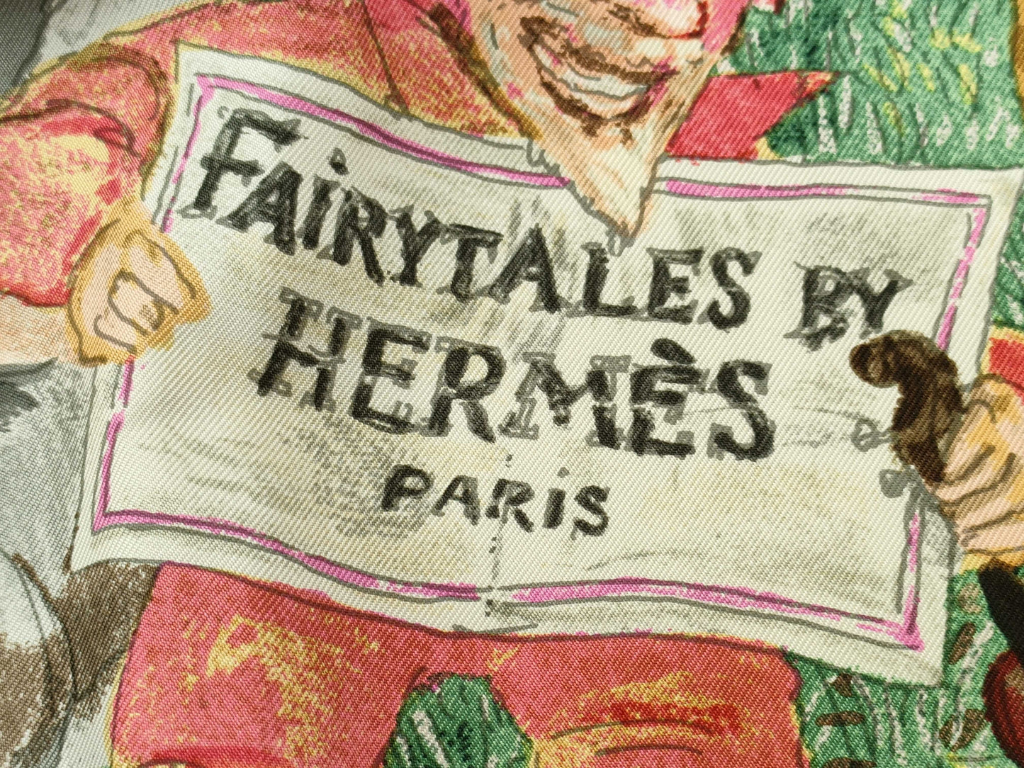 HERMES Carre Fairy Tales Scarf