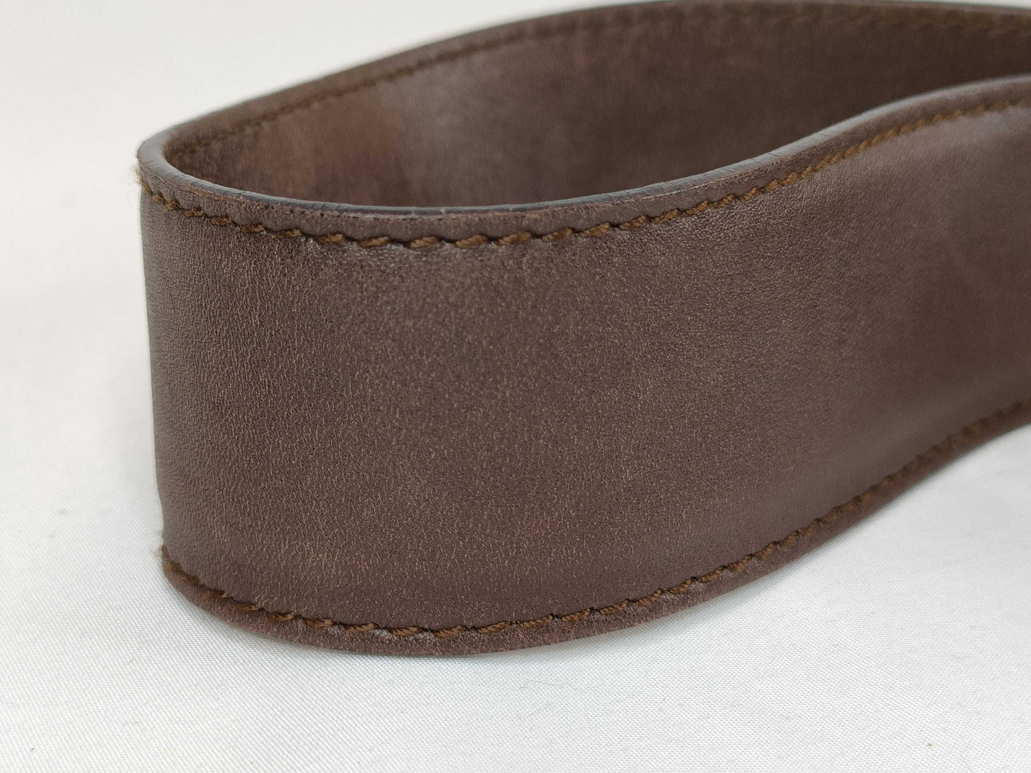 Salvatore Ferragamo Gancini Leather Handbag Brown AB-21 8795 Shoulder Bag