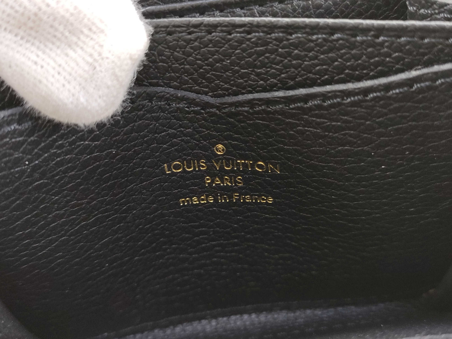 LOUIS VUITTON Monogram Empreinte M60574 Monogram Empreinte Zippy Coin Purse