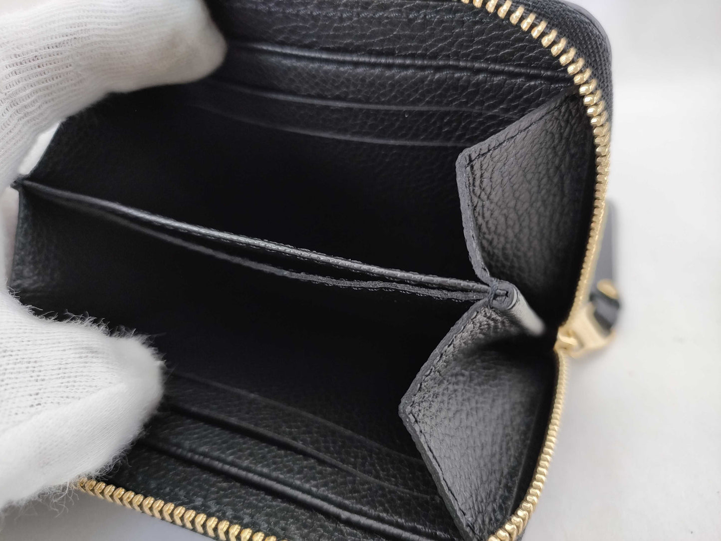 LOUIS VUITTON Monogram Empreinte M60574 Monogram Empreinte Zippy Coin Purse