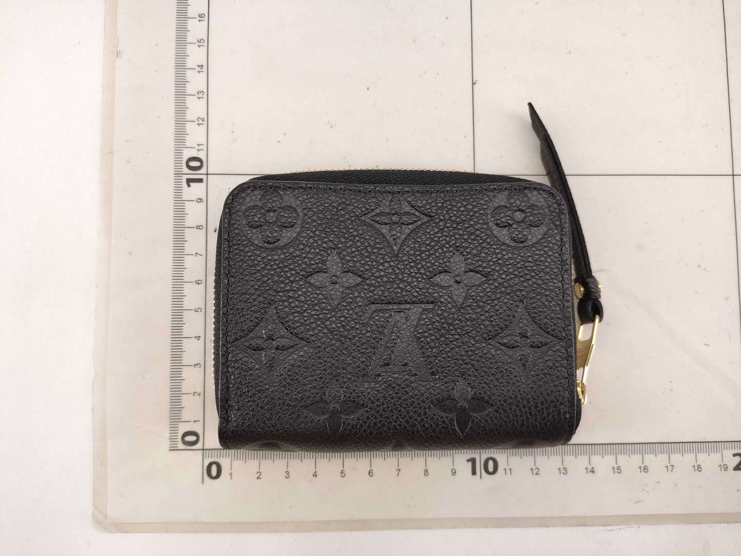 LOUIS VUITTON Monogram Empreinte M60574 Monogram Empreinte Zippy Coin Purse