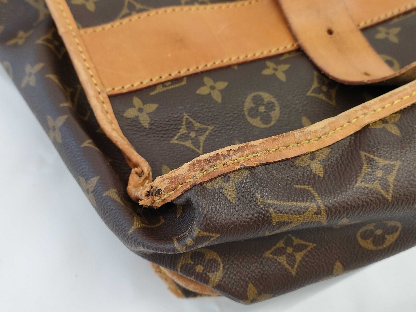 LOUIS VUITTON Monogram Sac Marine Bandouliere Handbag