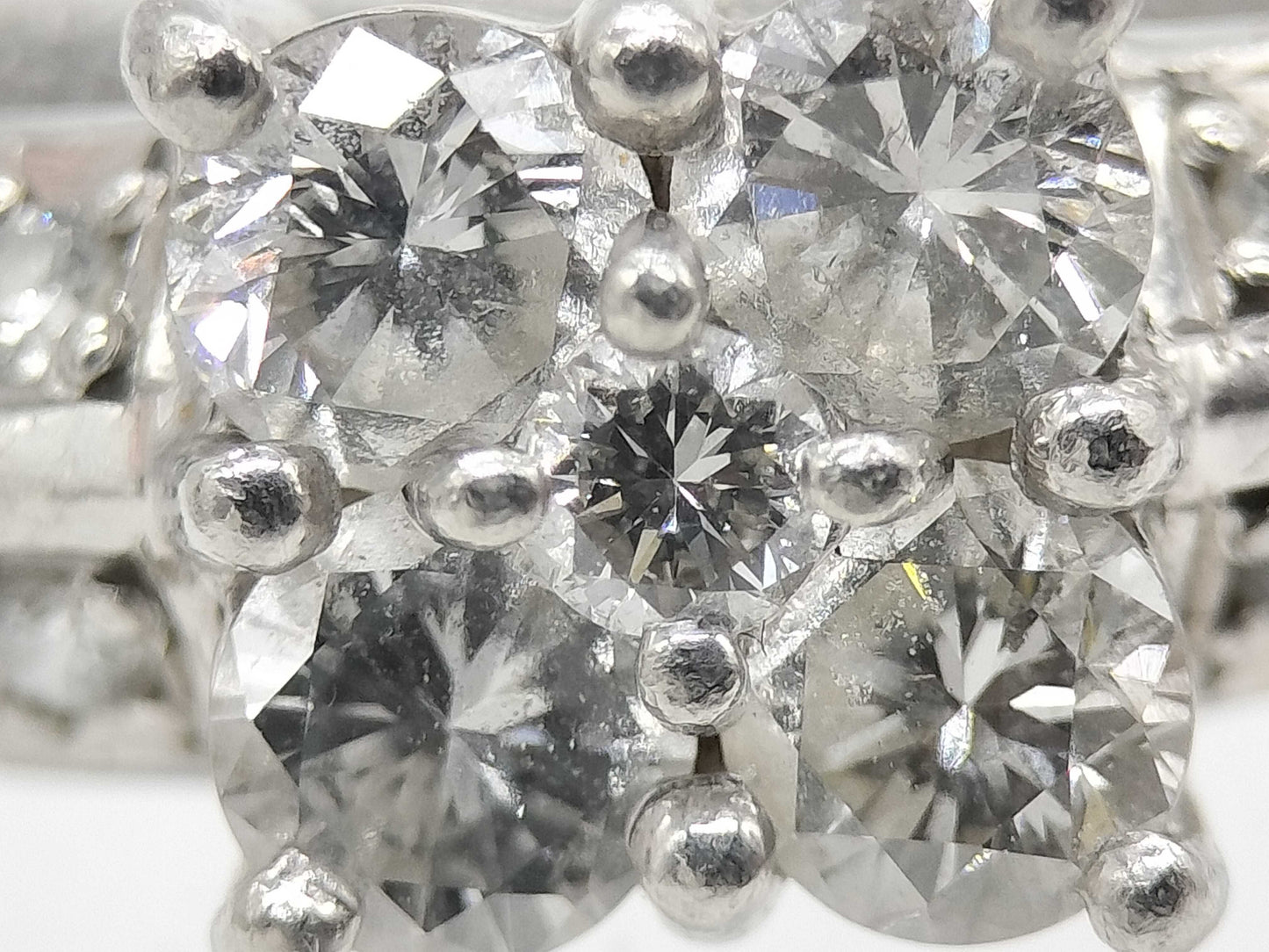 D0.76ct Pt900 4.2g Ring