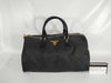 PRADA Nylon Mini Boston Handbag