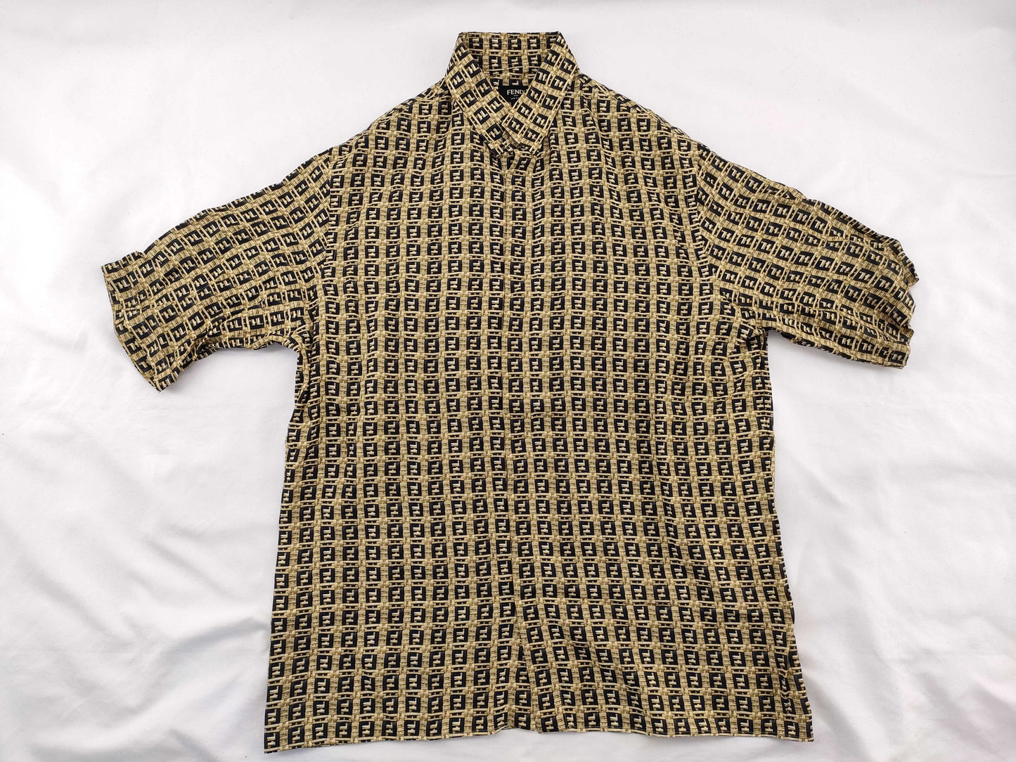 FENDI Zucca Print Shirt FS0795 AFXE Shirt