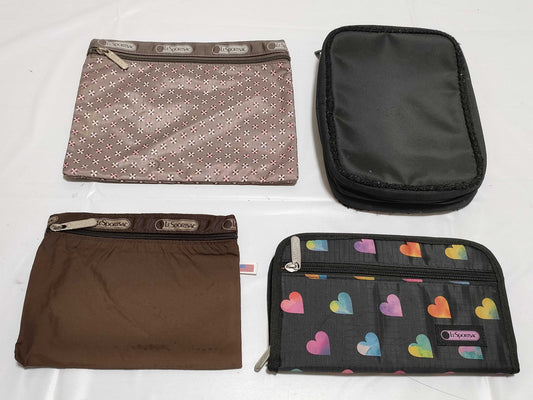 CHANEL LeSportsac Pouch 4-Piece Set