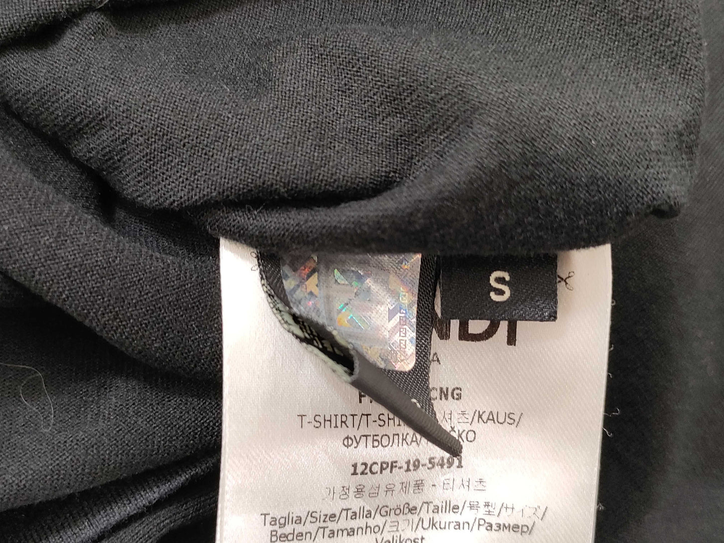 FENDI Bugs T-shirt, size S