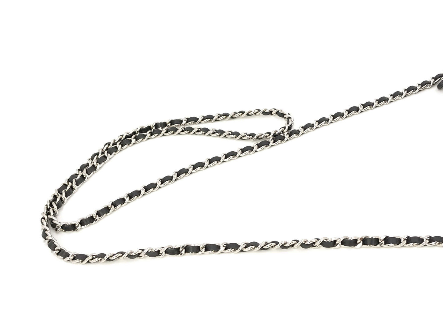 CHANEL Deauville Chain Wallet Shoulder Bag
