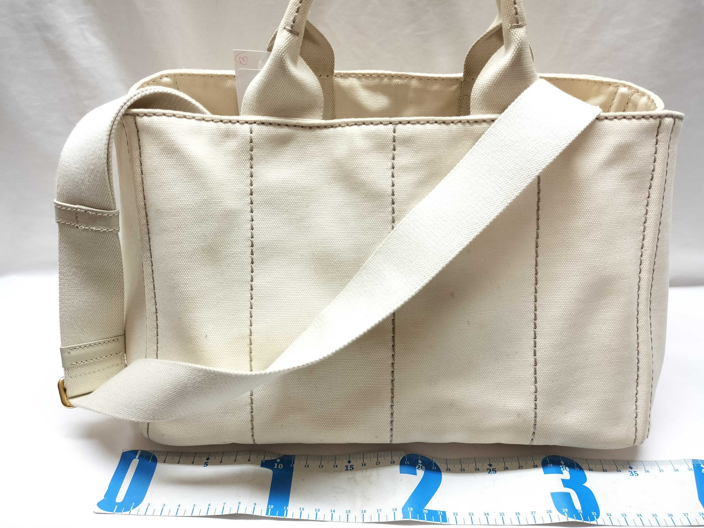 PRADA 2WAY White Handbag