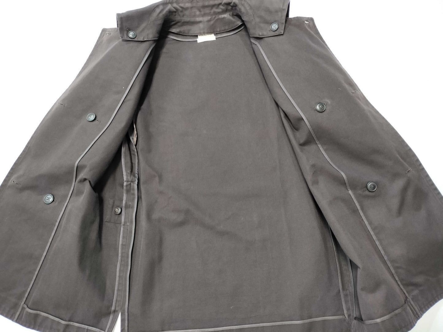 HERMES double-breasted coat coat