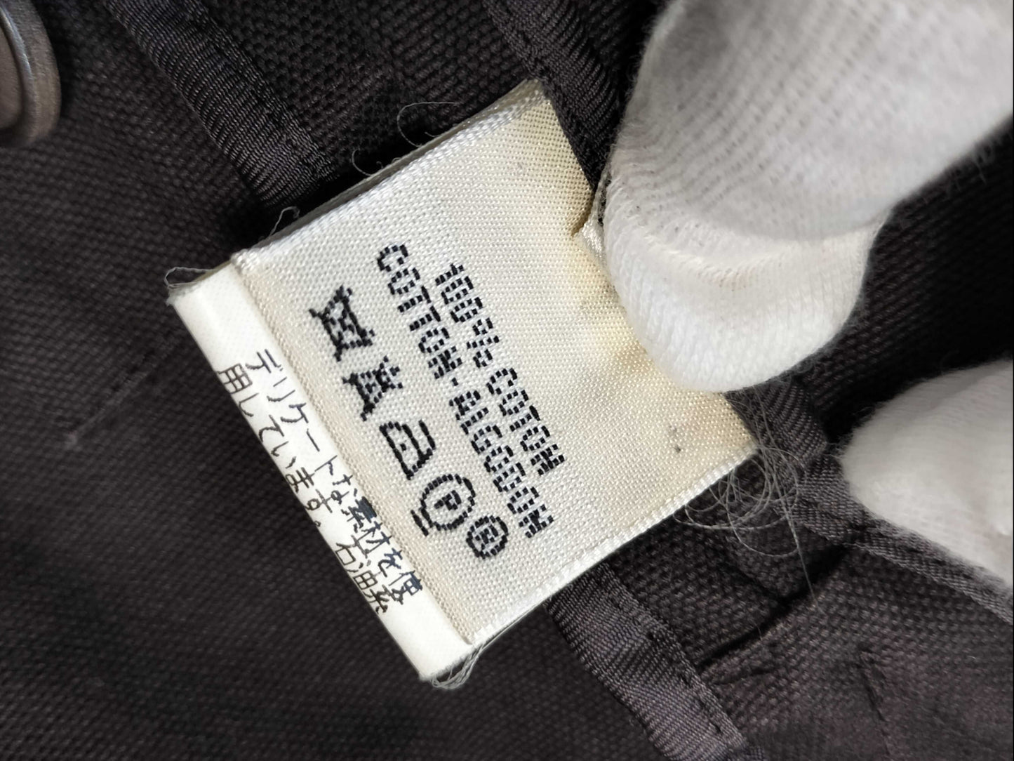 HERMES double-breasted coat coat