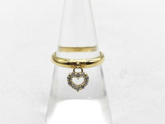Vendome Aoyama D0.14ct K18 2.8g Ring