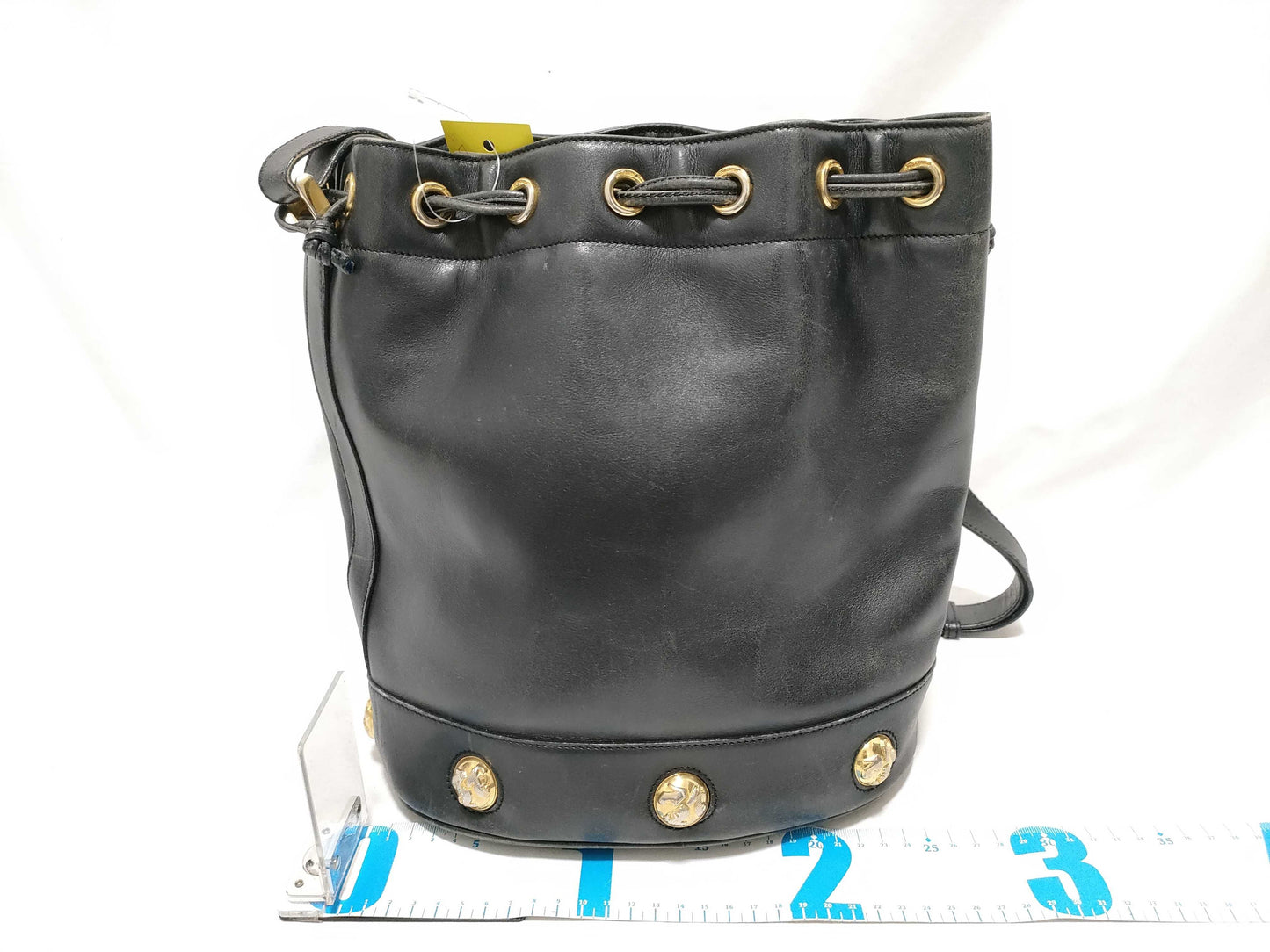 Salvatore Ferragamo Leather Bucket Shoulder Bag