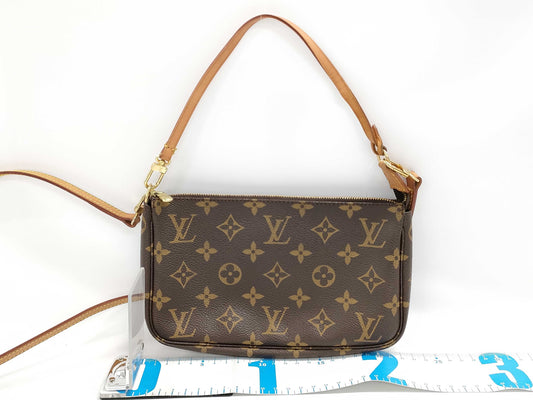 LOUIS VUITTON Monogram M40712 Pochette Accessoires Handbag with ST