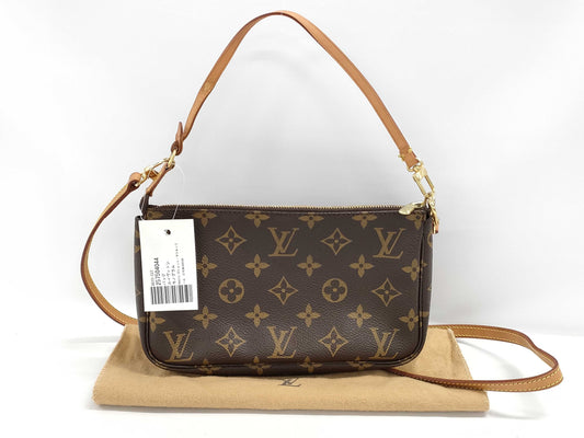 LOUIS VUITTON Monogram M40712 Pochette Accessoires Handbag with ST