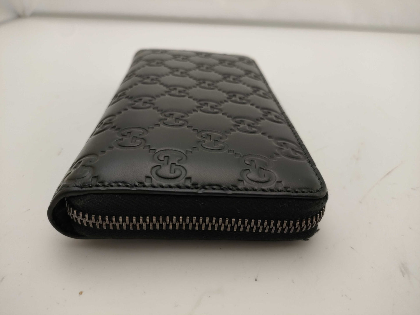GUCCI Shima 307987 525040 Round Zip Wallet