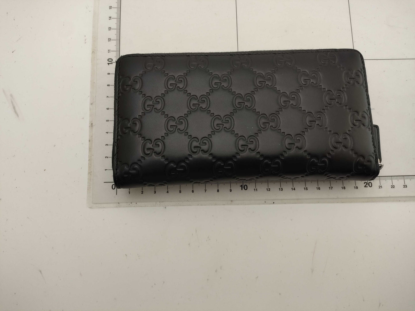 GUCCI Shima 307987 525040 Round Zip Wallet