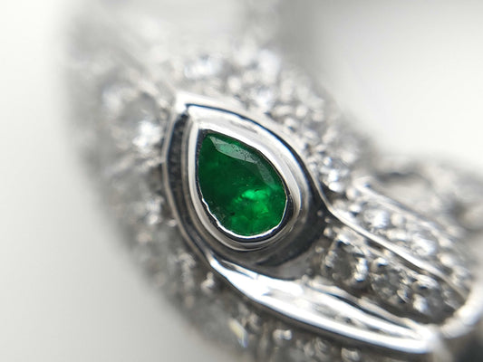 Cartier Panthere de Cartier Emerald Diamond WG 750 16.2g brooch