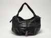 CELINE Leather Tote Shoulder Bag with Crown Charm