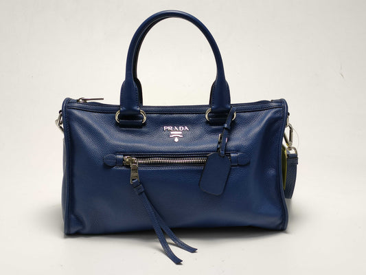 PRADA Vitello Dino 2-Way Handbag