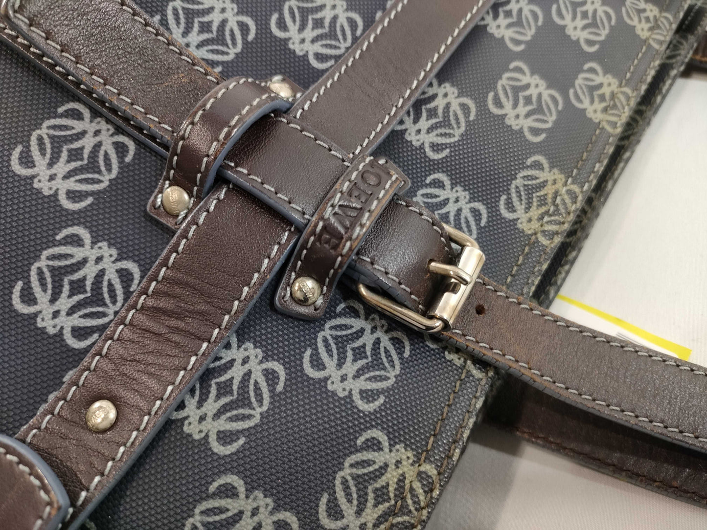 LOEWE Triomphe / Year, Condition Considered / Corner Scratches Large Tote Bag