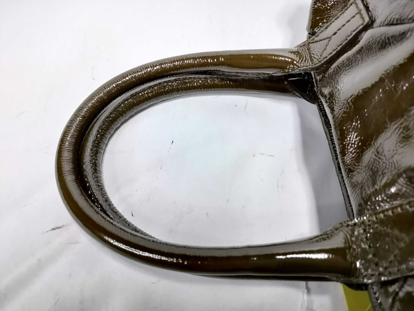 Yves Saint Laurent Patent Boston Bag