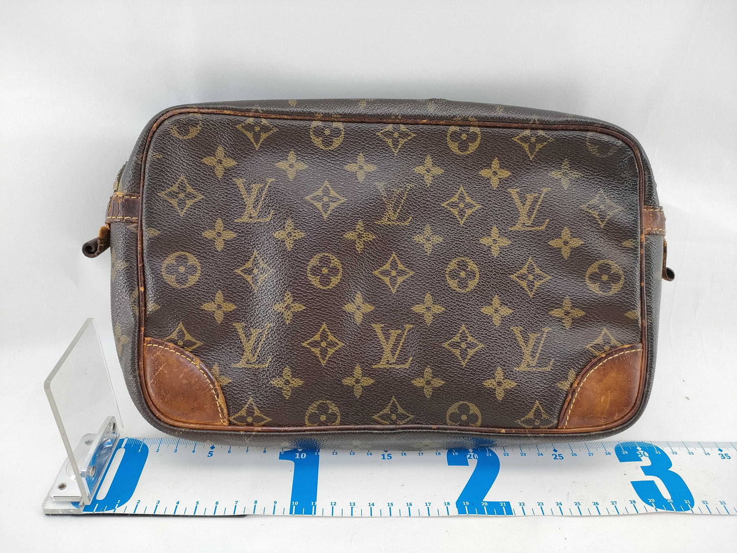 LOUIS VUITTON Monogram Compiègne 28 Second Bag