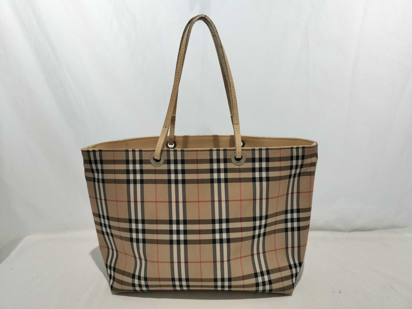 BURBERRY Nova Check Handbag Handbag